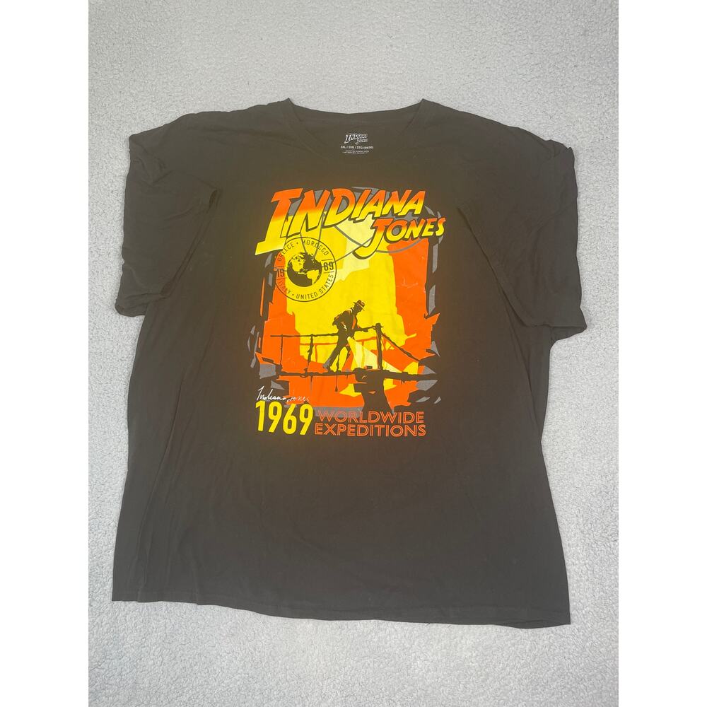 Indiana Jones Mens Size 3XL Graphic T-Shirt